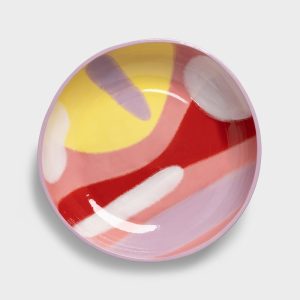 &Klevering <br>Wasco Salad Bowl Pink - Image 2