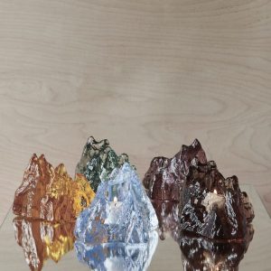 Kosta Boda <br>The Rock Votive Grey - Image 2