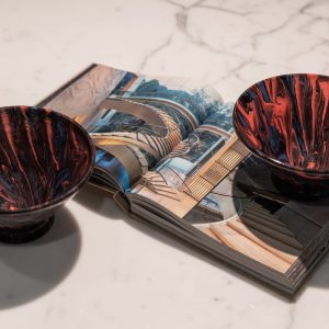 Ines Mercadal <br>Abstracto Salad Bowl - Magma - Image 3