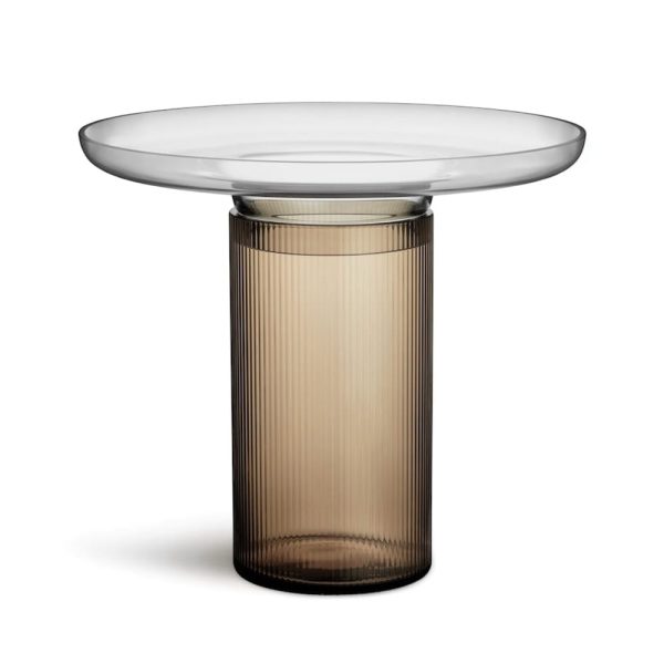 Orrefors <br>Ensemble Vase Brown
