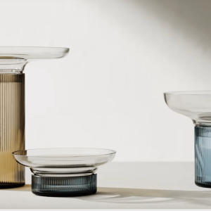 Orrefors <br>Ensemble Vase Brown - Image 4