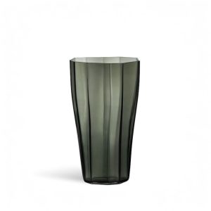 Orrefors <br>Reed Vase Moss Green L