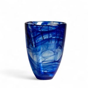 Kosta Boda <br>Contrast Vase Blue