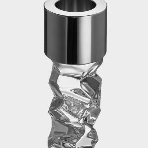 Orrefors <br>Carat Candlestand M - Set of 2 - Image 2