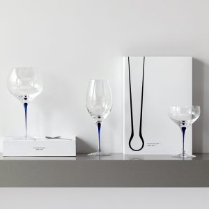 Orrefors <br>Intermezzo Champagne Glass Blue - Image 4