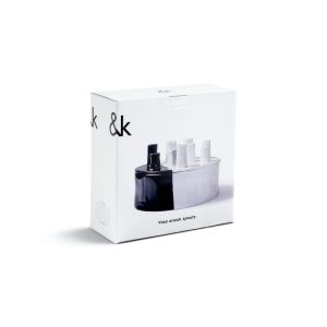 &Klevering <br>Anouk Spouts Blue Vase - Image 4