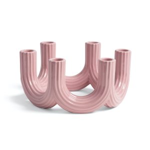 &Klevering <br>Churros Pink Candle Holder