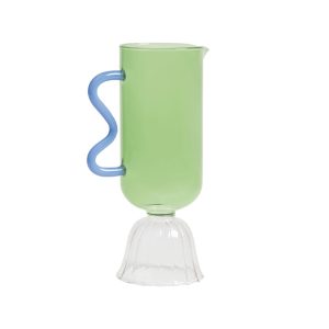 &Klevering <br>Tulip Carafe Green