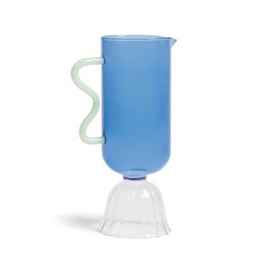 &Klevering <br>Tulip Carafe Blue