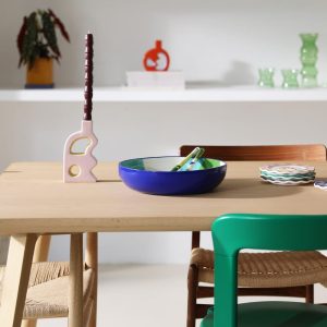 &Klevering <br>Wasco Salad Bowl Blue - Image 4