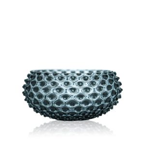 Klimchi <br>Misty Blue Hobnail Large Bowl
