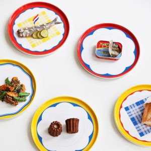 &Klevering <br>Plate Daydream Wave Yellow - Image 4