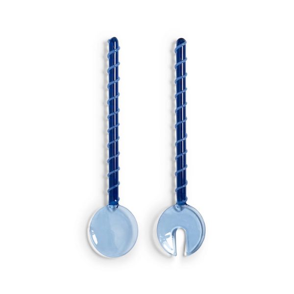 &Klevering <br>Salad Server Sling Blue
