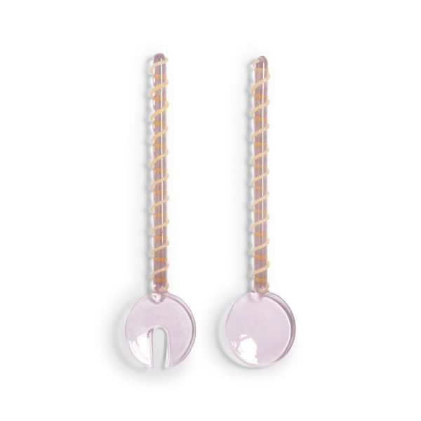 &Klevering <br>Salad Server Sling Pink