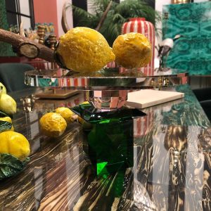 Abhika <br>Crissy Platter Emerald/Pink - Image 6