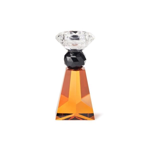 Abhika <br> Sour Candle Holder Amber M
