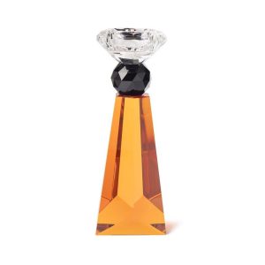 Abhika <br> Sour Candle Holder Amber L