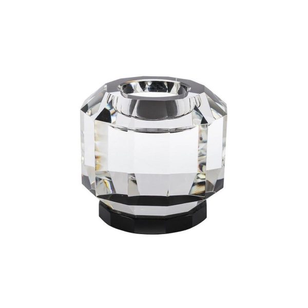 Abhika <br> Crissy Candle Holder Black