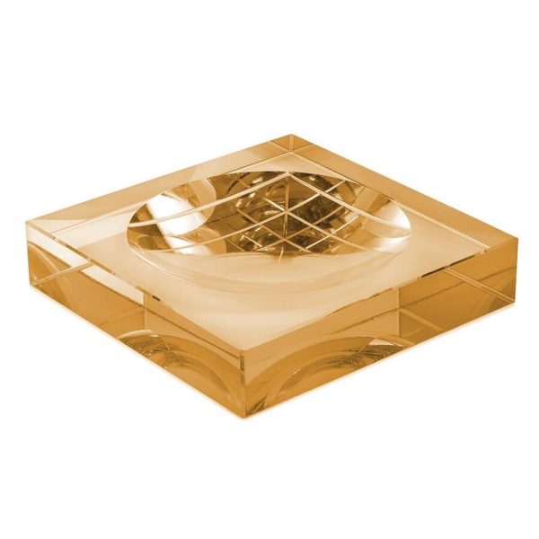 Abhika <br> Crissy Ash Tray Amber