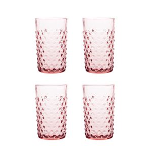 Klimchi <br>Rosaline Hobnail Tumblers (set of 4)